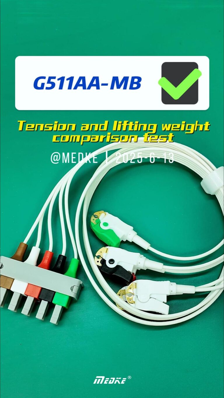 ECG Lead Wire insertion/pull force and hanging weight resistance Test