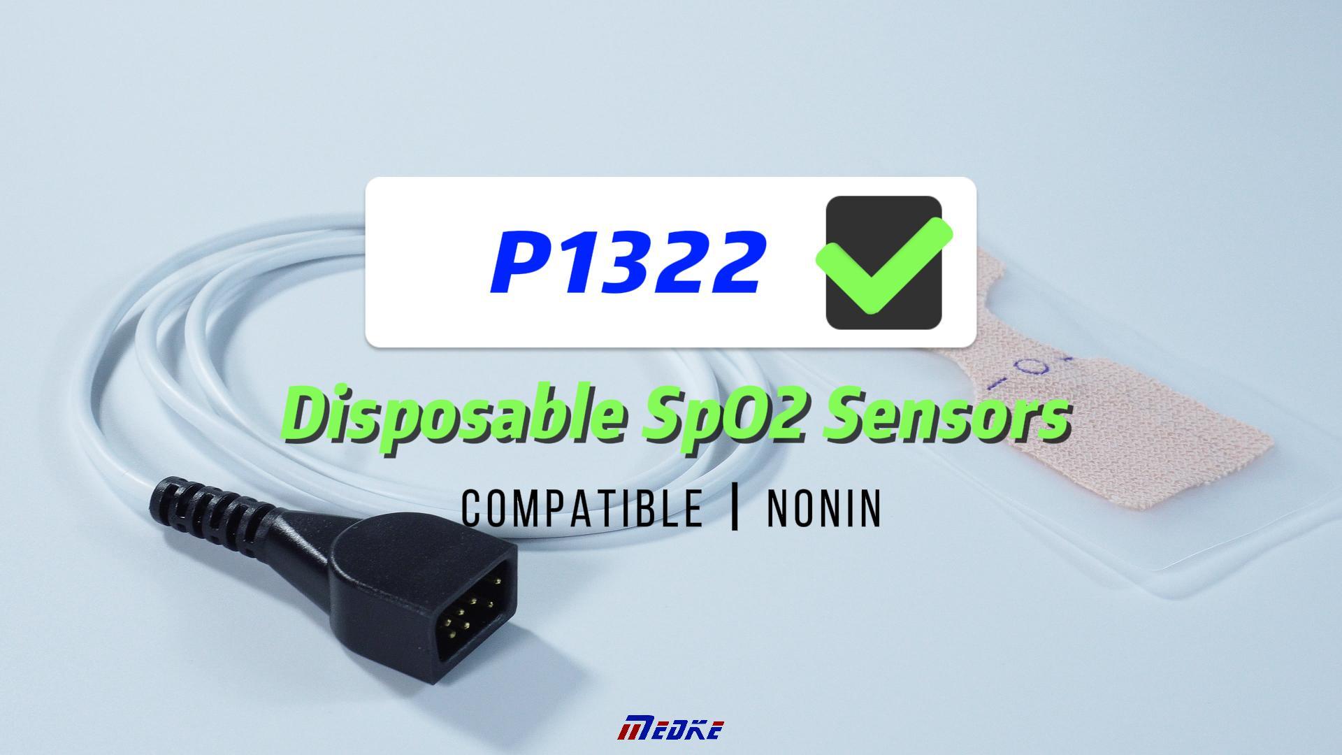 Disposable SpO₂ Sensor – P1322 - Medke Medical All-in-One Solution For ...