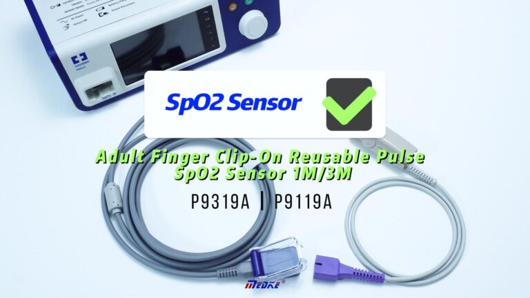 SpO₂ Finger Clip Sensors + Extension Cable