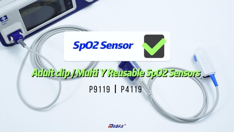 Adult finger-clip reusable SpO₂ sensor