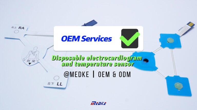 Medke Develops Integrated ECG + Temperature Sensor